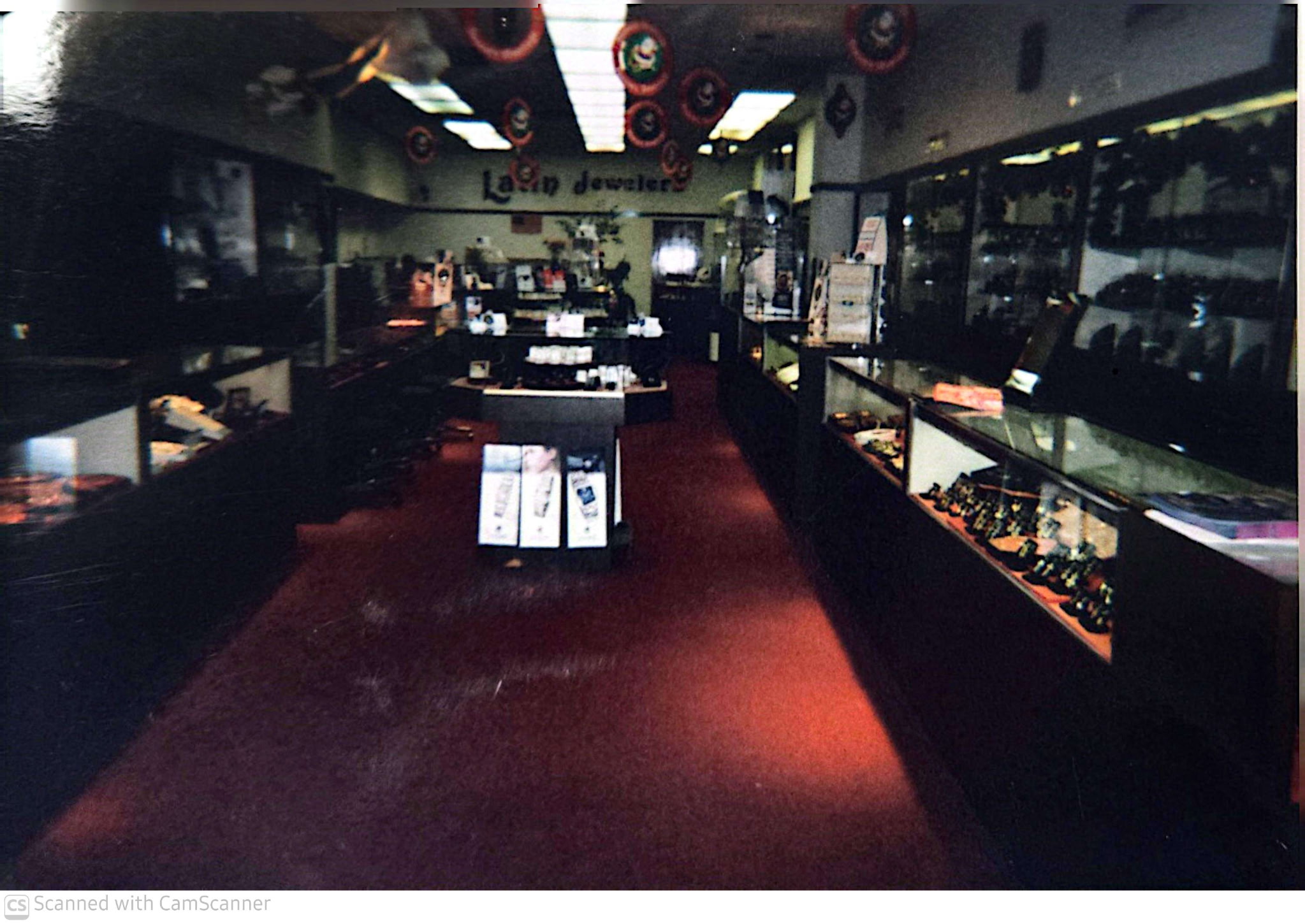 Inside the Latin Jewelers store