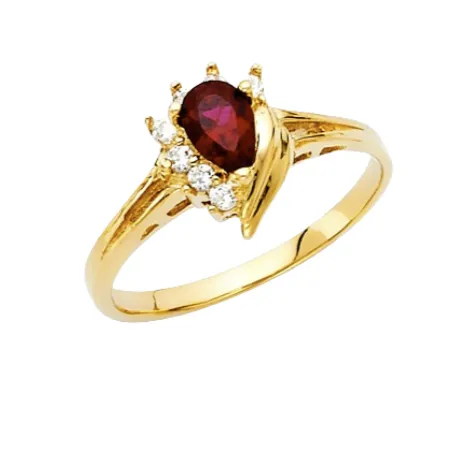 Ladies Birthstone Ring - July